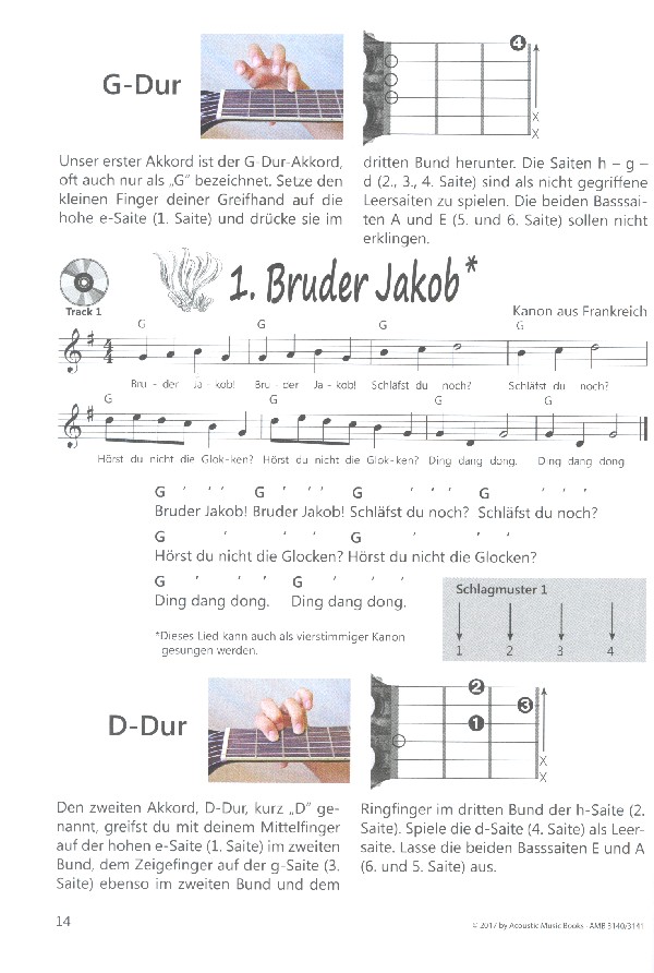 Kids Lagerfeuer-Gitarre Band 1