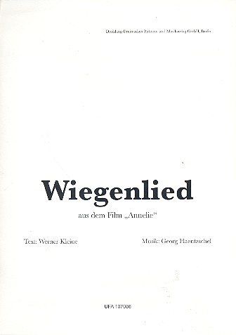 Wiegenlied aus dem Film Annelie: