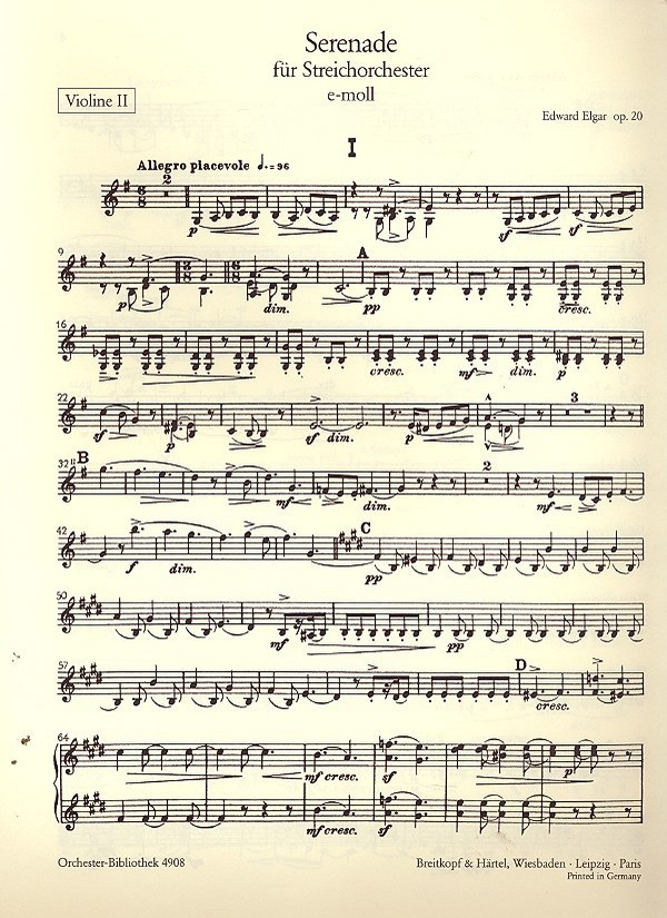 Serenade e-Moll op.20