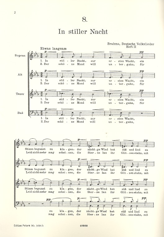 Deutsche Volkslieder Band 2