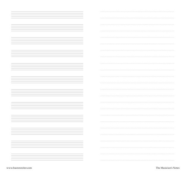 The Musician's Notes - Kontrabass