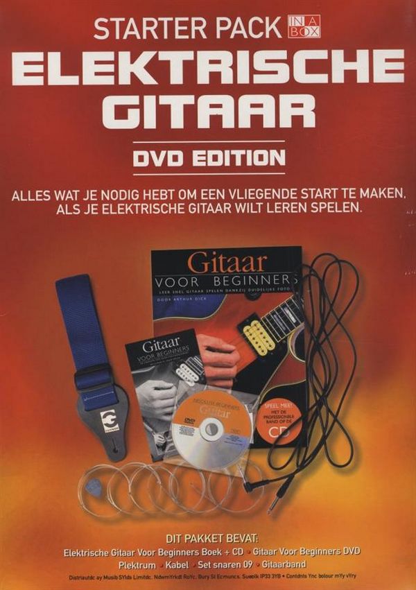Starter Pack Elektrische Gitaar (+DVD) (nl)