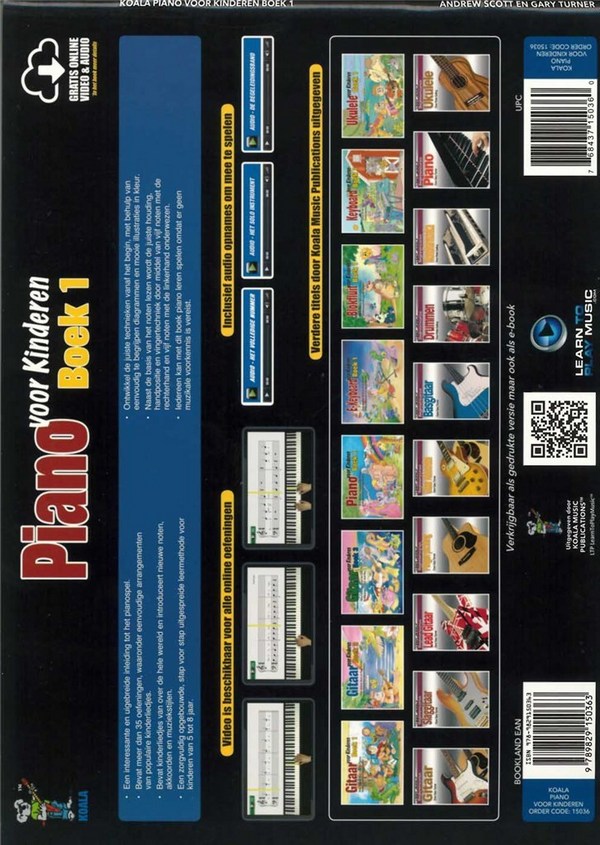 Piano voor kinderen vol.1 (+Media-Online) (nl)