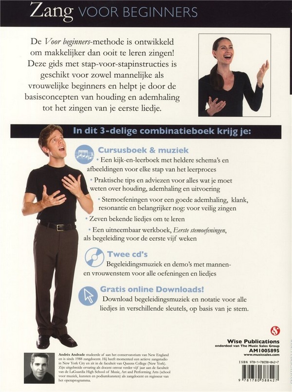 Zang voor beginners (+2 CD's) (nl)
