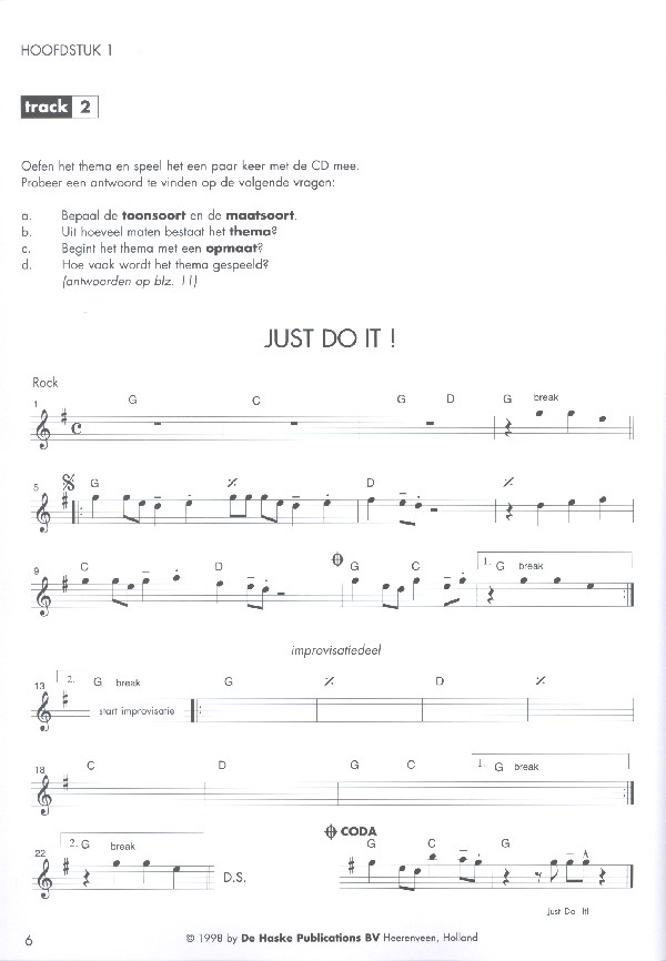 Inleiding tot improvisatie vol.1 (+CD) grade 2-3: