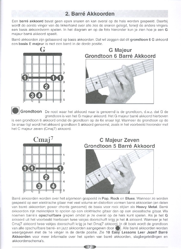 10 easy Lessons - Gitaar akkorden (+Media-Online)