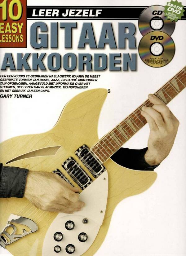 10 easy Lessons - Gitaar akkorden (+Media-Online)