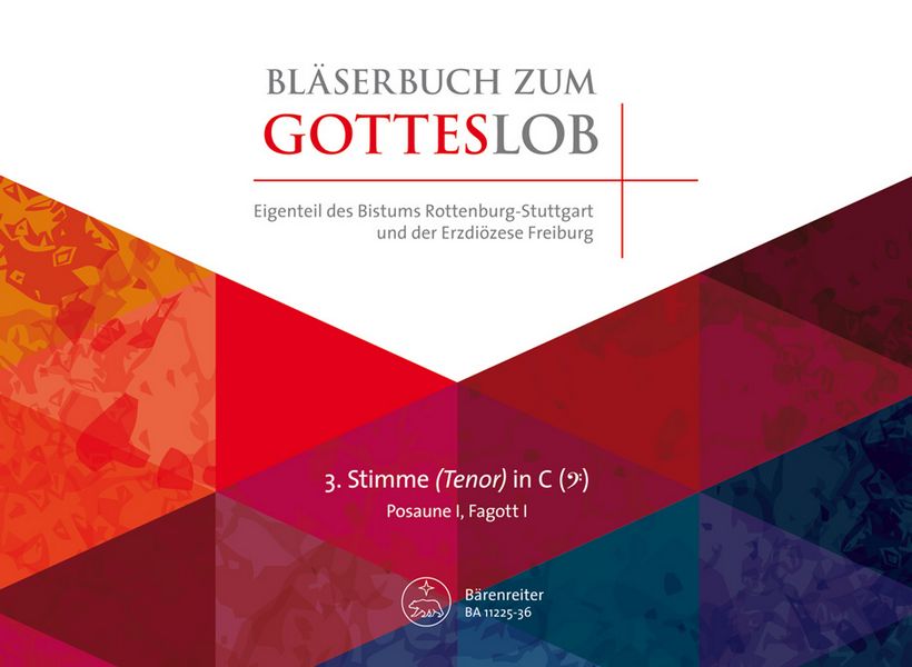 Bläserbuch zum Gotteslob Diözese Freiburg/Rottenburg-Stuttgart