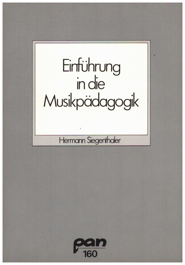 Einführung in die Musikpädagogik