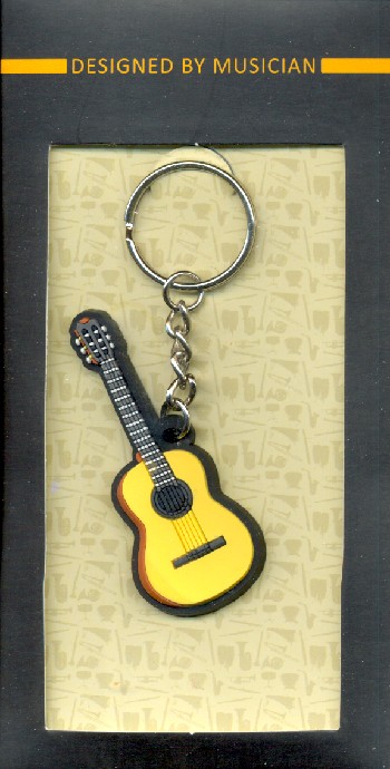Schlüsselring-Anhänger Klassik-Gitarre