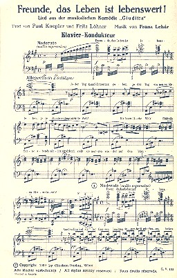 Freunde, das Leben ist lebenswert! 