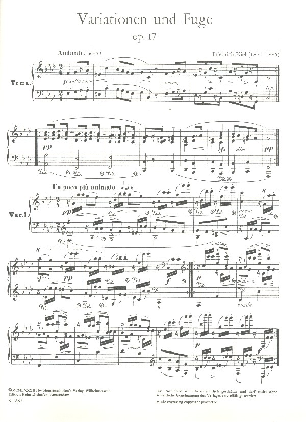 Variationen und Fuge