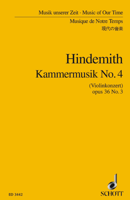 Kammermusik Nr. 4 op. 36/3