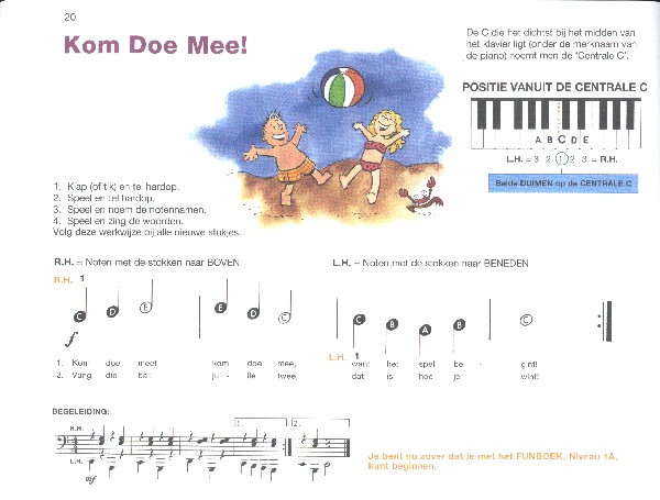 Alfred's basic Piano Library - Lesboek niveau 1A (+CD)