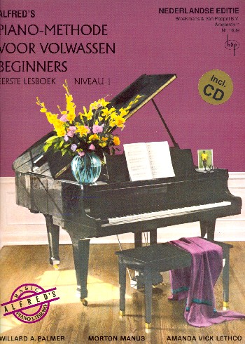 Alfred's Piano-Methode vor volwassen Beginners - Lesboek niveau 1 (+CD