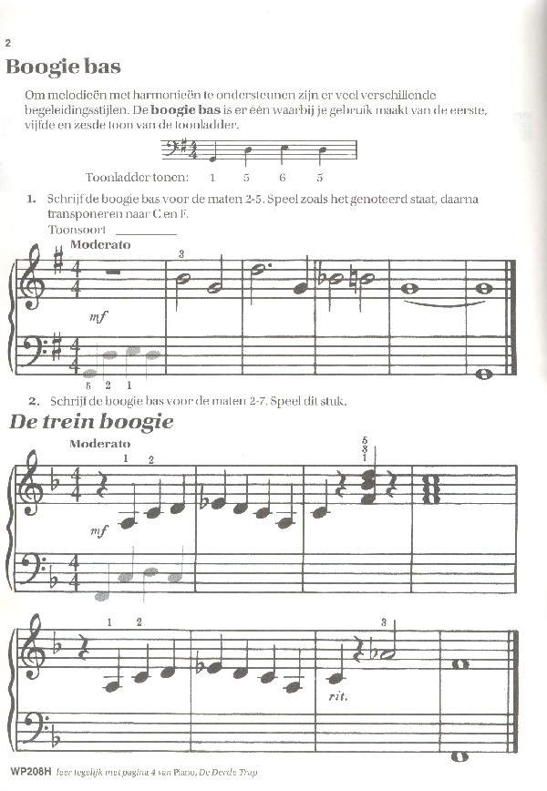 Piano Onderwijs vol.3 - Theorie