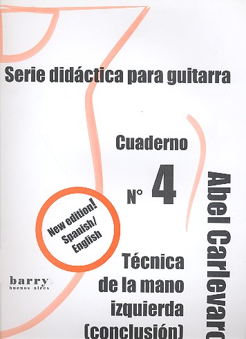 Cuaderno vol.4 para guitarra