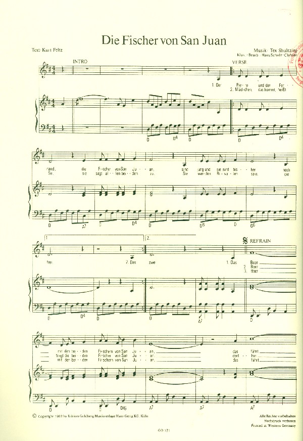 Die Fischer von San Juan: