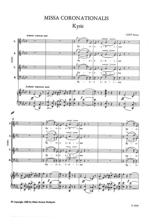 Missa coronationalis