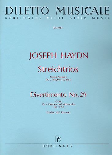 Divertimento C-Dur Nr.29 Hob.V:C4