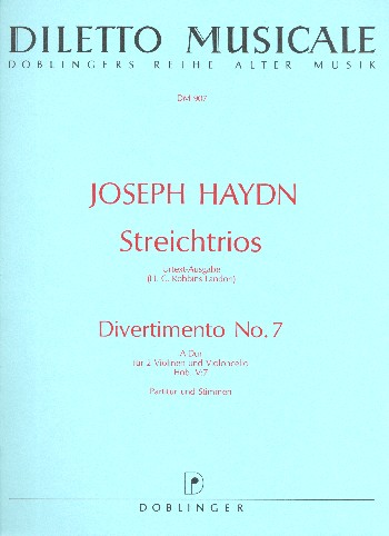 Divertimento A-Dur Nr.7 Hob.V:7