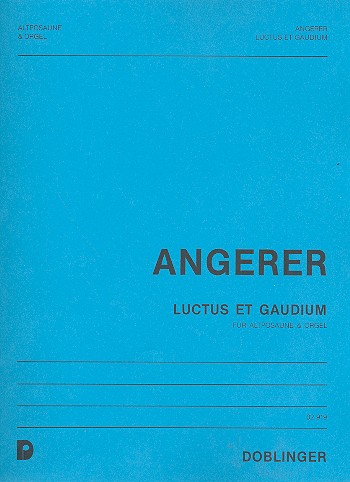 Luctus et gaudium für Altposaune