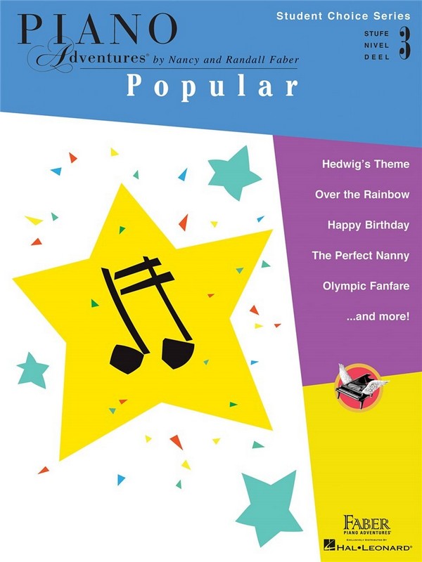 Piano Adventures - Popular Level 3: