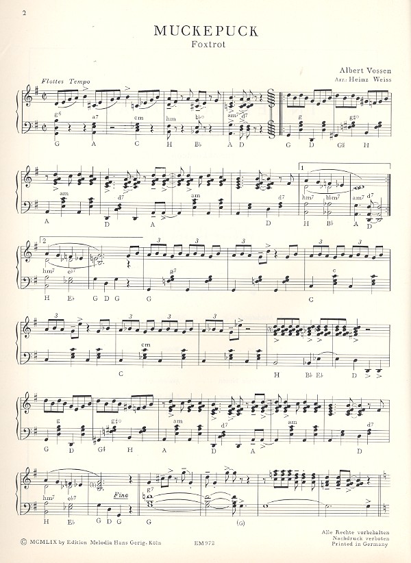 Internationale Solistenmappe