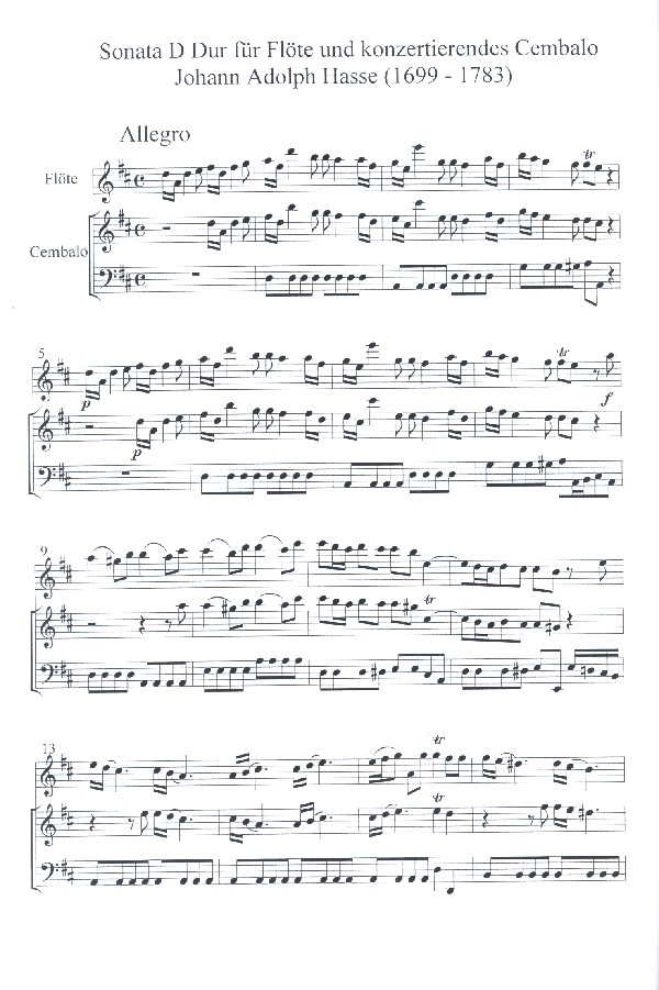 Sonate D-Dur