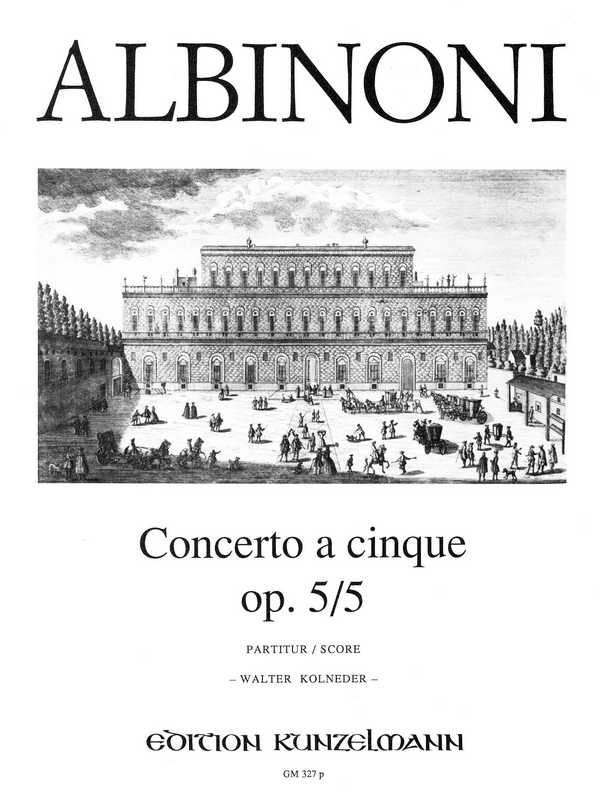 Concerto à cinque a-Moll op.5,5