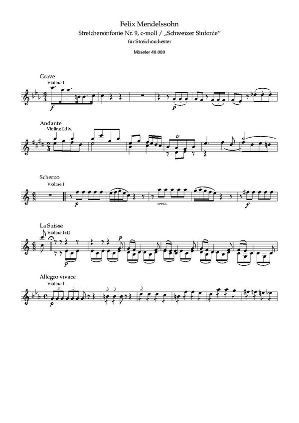 Sinfonie c-Moll Nr.9