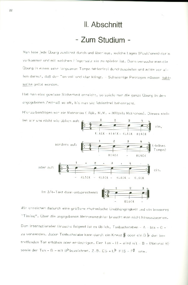 Lehrwerk für Elektro-Baßgitarre