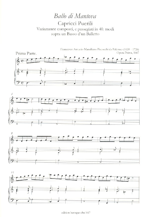 Ballo di Mantova op.1