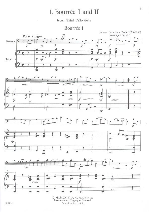 Solos for the bassoon player with