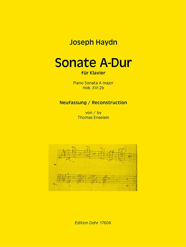 Sonate A-Dur Hob.XVI:2b