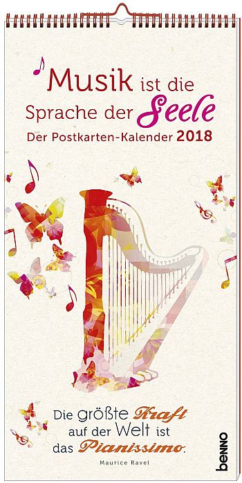 Kalender Musik ist die Sprache der Seele 2018