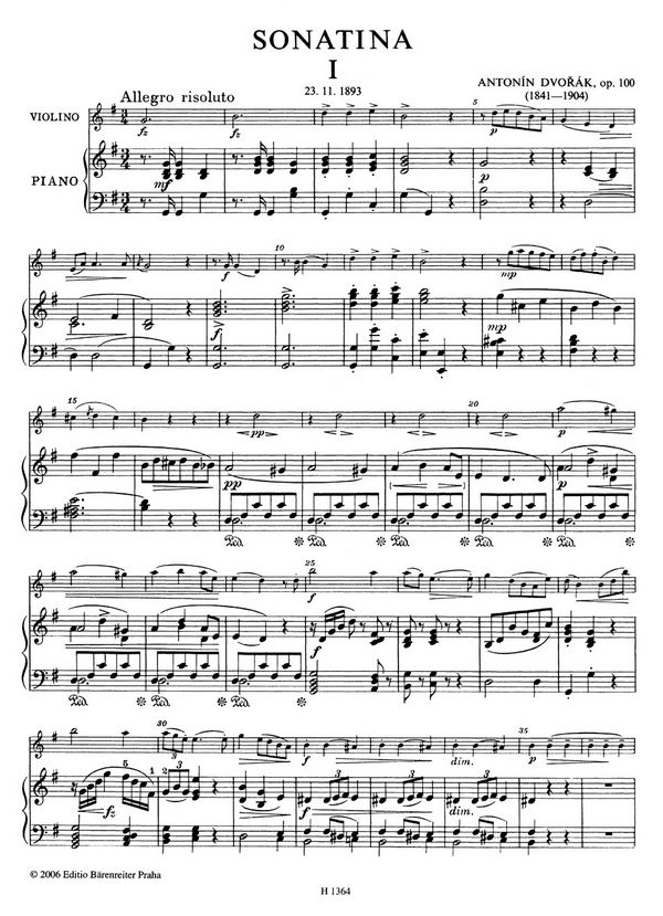 Sonatine G-Dur op.100