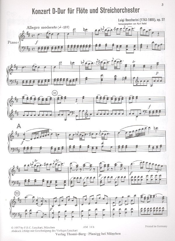 Konzert in D-Dur op.27