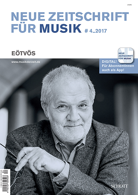 Neue Zeitschrift für Musik 4/2017