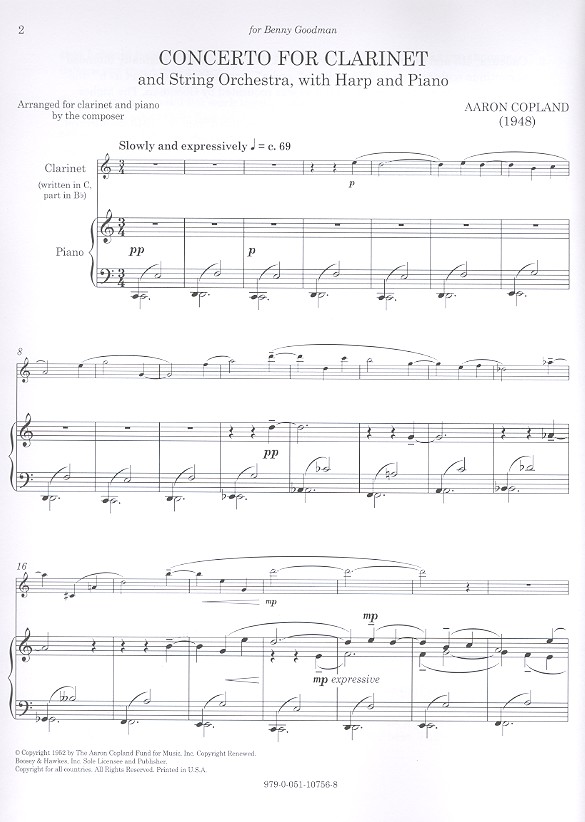 Concerto for Clarinet