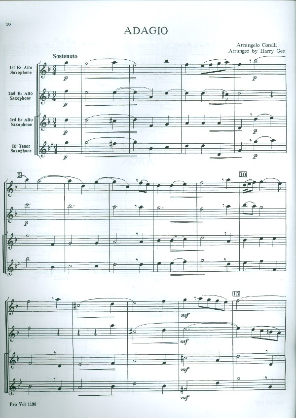 12 Saxophone Trios for