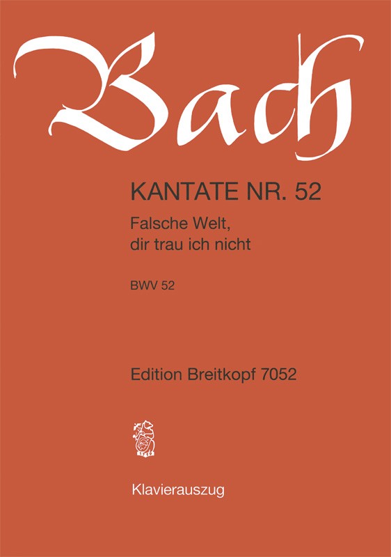 Falsche Welt dir trau ich nicht