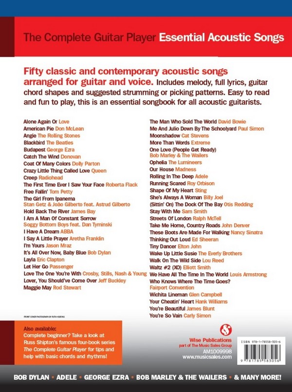 The complete Guitar Player - Essential acoustic Songs: