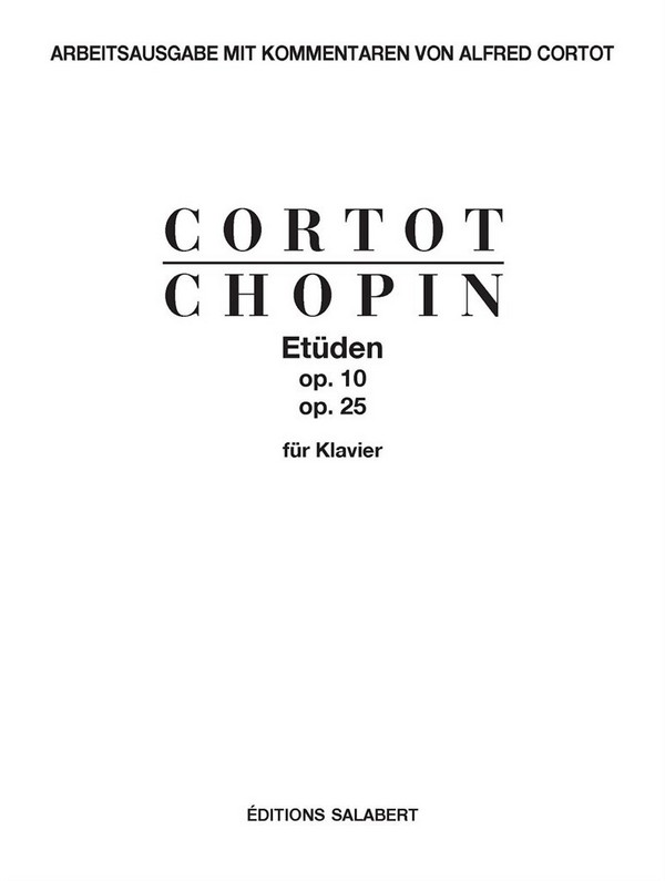 Etüden op.10 und op.25