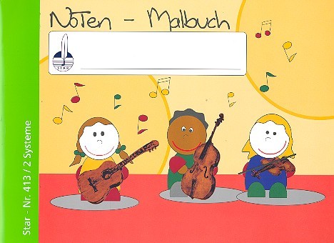 Notenschulheft Notenmalbuch