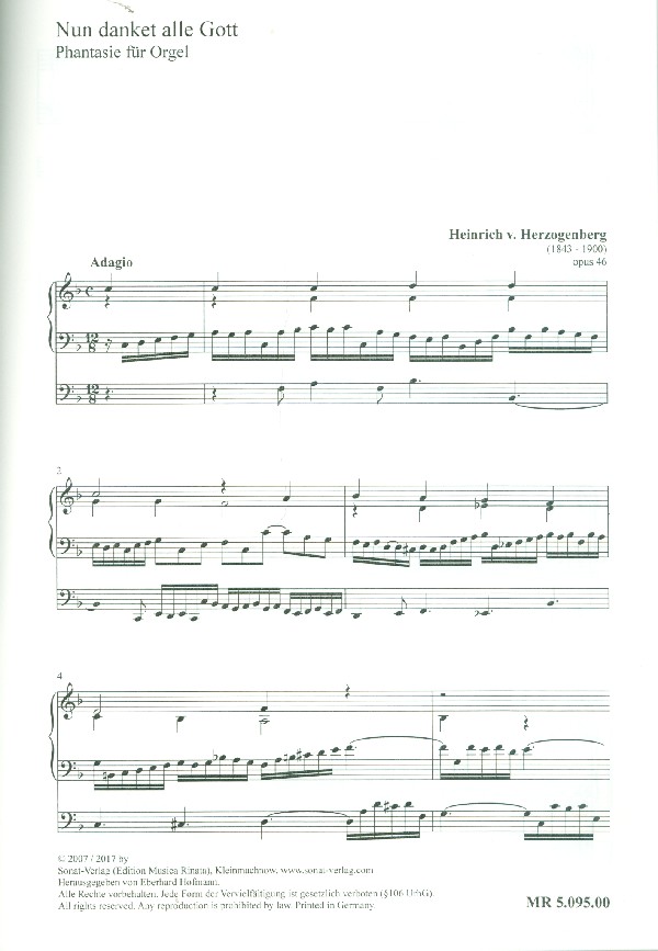 Nun danket alle Gott op.46