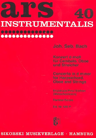Konzert d-Moll BWV1059 für