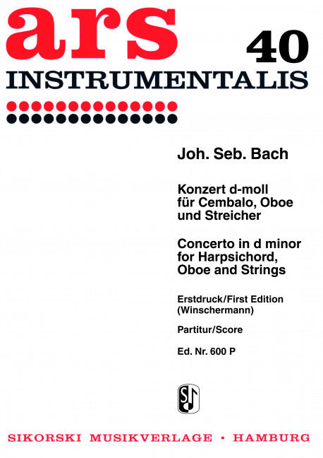 Konzert d-Moll BWV1059 für