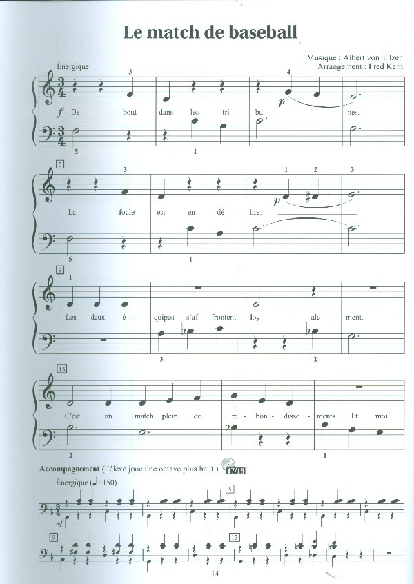 Méthode de piano Hal Leonard vol.3 - Lecons