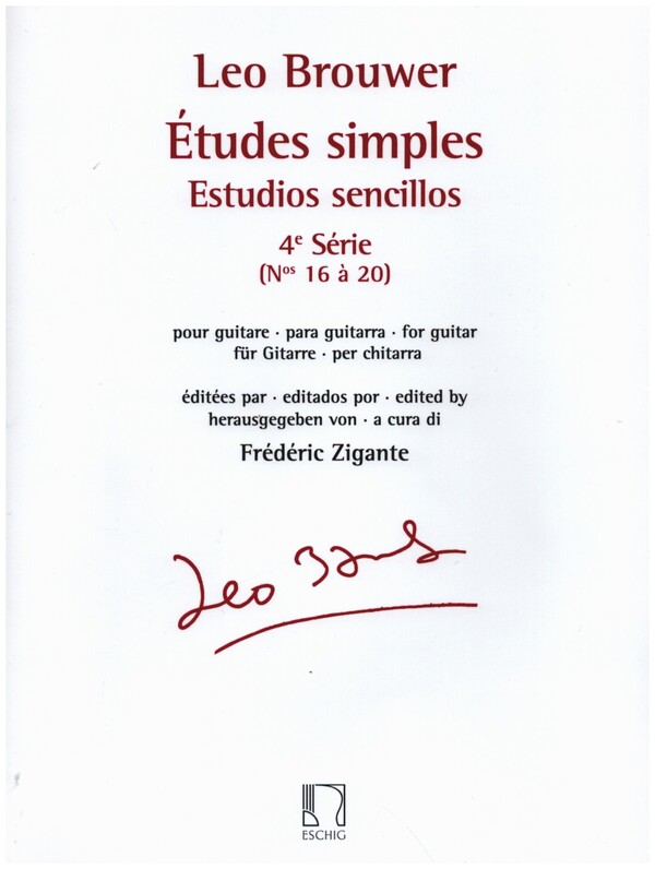 Études simples vol.4 (nos.16-20)